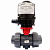 Шаровый кран BVI10 d20 PN16 с муфт. окончанием под клей, корпус - PVC-U, шар - PVC-U, уплотнение - EPDM с электрическим приводом EFMB3-030-220В АС/24В AC/DC, откр./закр., время срабатывания 11 сек.