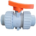 Кран шаровый C-PVC/ХПВХ муфтовое окончание под клей CBVI10 COMER
