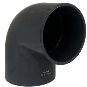 Угол клеевой 90° d125 PVC-UH PN16 AGVANA