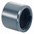Ниппель переходной (кольцо) 25x1/2" ВР PVC-U PN16, клеевое соединение, COMER, Италия