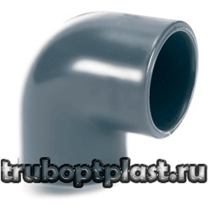 Отвод 90° PVC-U/НПВХ соединение клеевое
