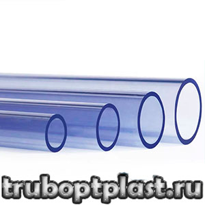 Труба прозрачная PVC-U/НПВХ соединение клеевое